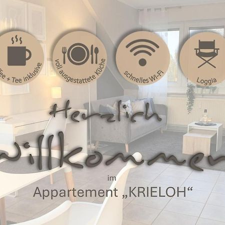 Modernes Und Ruhiges Appartement Mit Loggia Marl Bagian luar foto