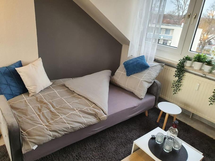 Modernes Und Ruhiges Appartement Mit Loggia Marl Bagian luar foto