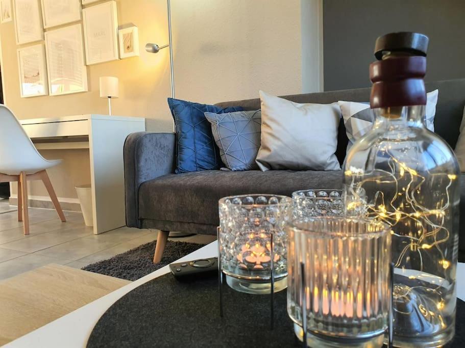 Modernes Und Ruhiges Appartement Mit Loggia Marl Bagian luar foto