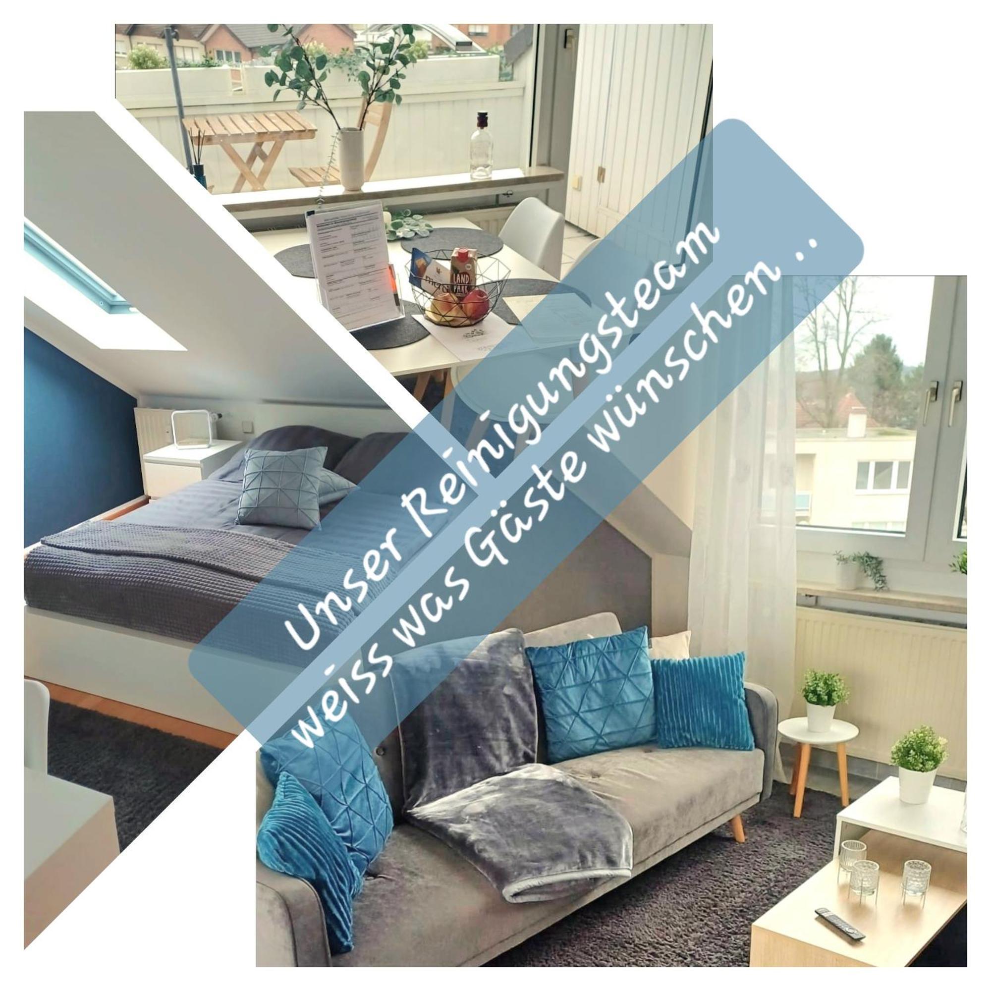 Modernes Und Ruhiges Appartement Mit Loggia Marl Bagian luar foto