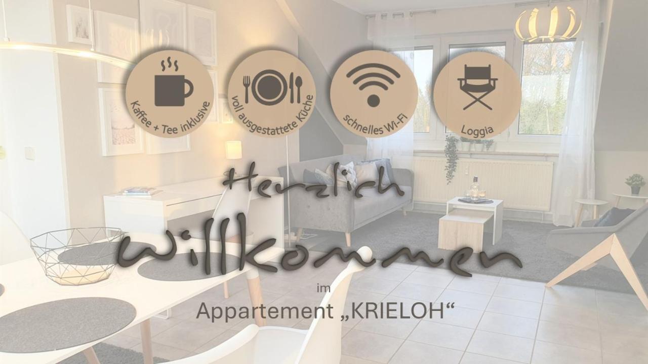Modernes Und Ruhiges Appartement Mit Loggia Marl Bagian luar foto